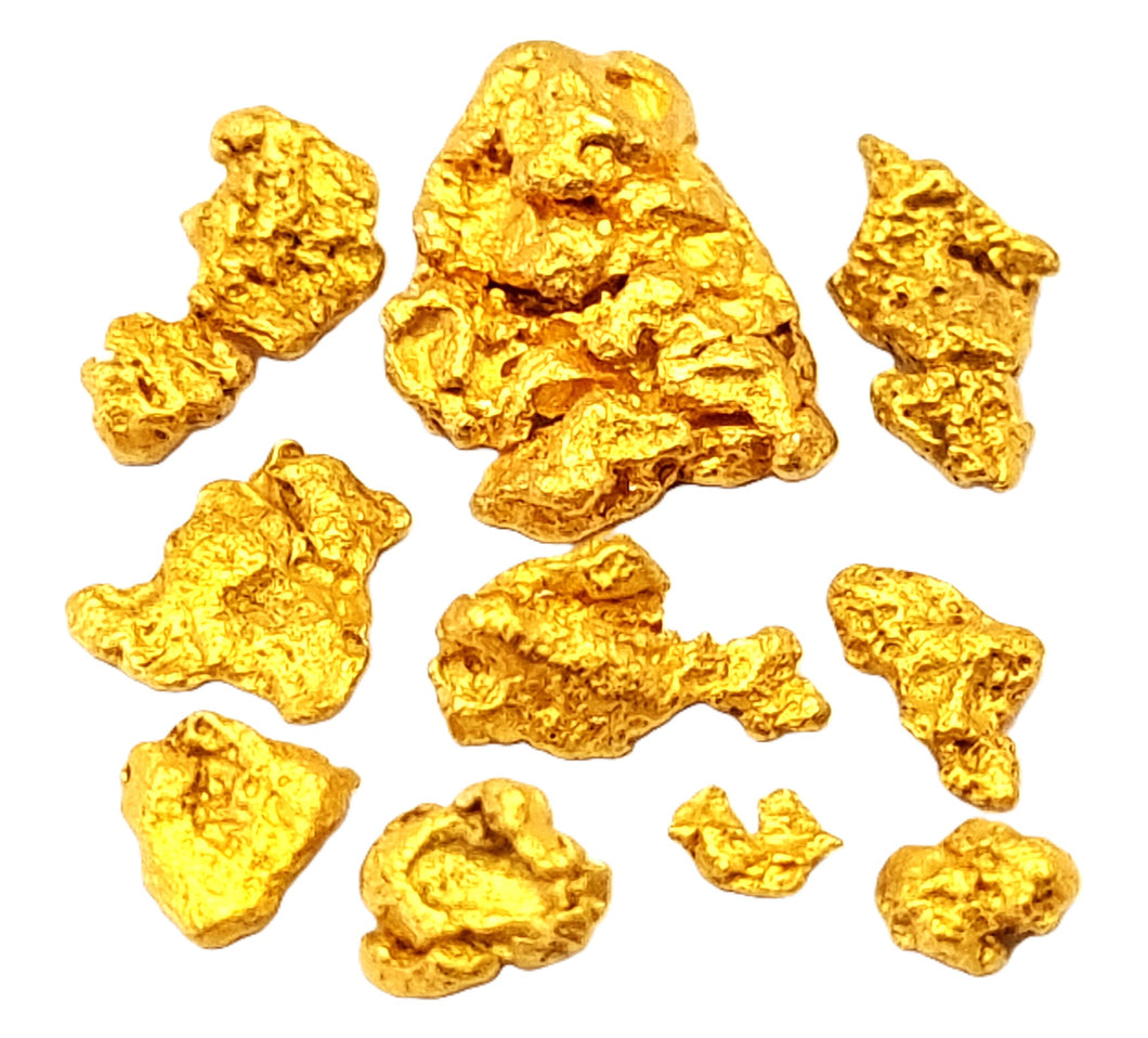 Australian High Purity Pilbara Gold Nuggets 1.464 Grams