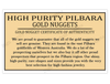 Australian High Purity Pilbara Gold Nuggets 1.987 Grams